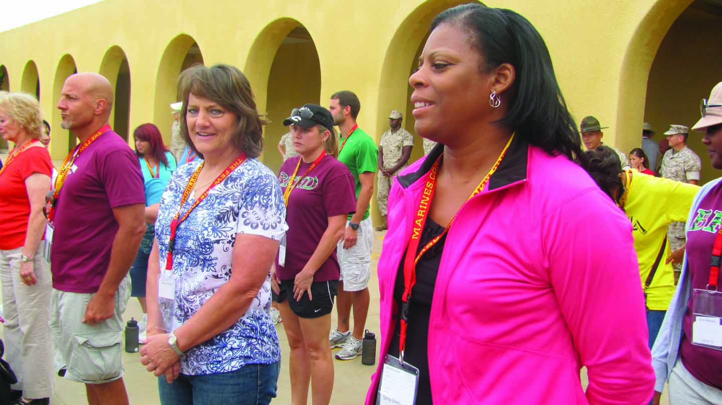 Eager Houston educators await guidance from US Marines Drill Sergeant