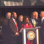 SunPhoto/ Kenya Chavis  Congressional members,City of Houston officials, and clergy gather to honor Nelson Mandela, dead at 95