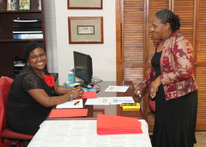 Myra Griffin and Ruby Mays