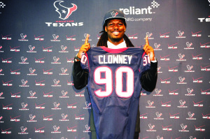 Jadeveon Clowney, draft pick 2014 Houston Texans.
