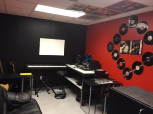 Amber Cloud's music studio